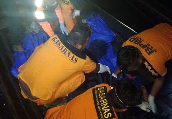 Korban Tenggelam Jatuh dari Pompong di Inhil Ditemukan Basarnas 8 KM dari Lokasi Kejadian